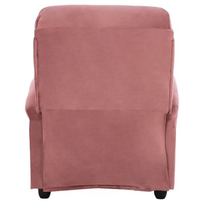 HM0122.12 armchair relax, dusty pink velvet, recline mechanism, 80x95x103