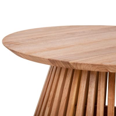 LIVING ROOM TABLE FRANTZ HM9387.01 SOLID MINDI NATURAL D80X40H