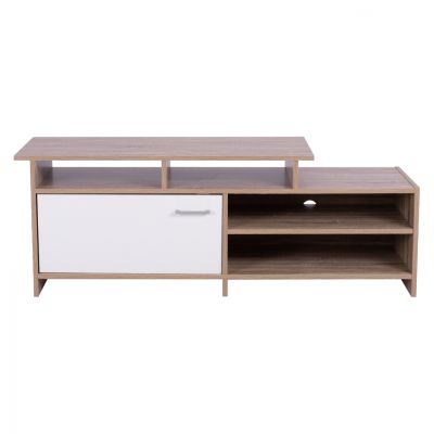 TV UNIT SCOTT HM8766.01 123x39,5x35,5-45,5Y cm. SONAMA WHITE