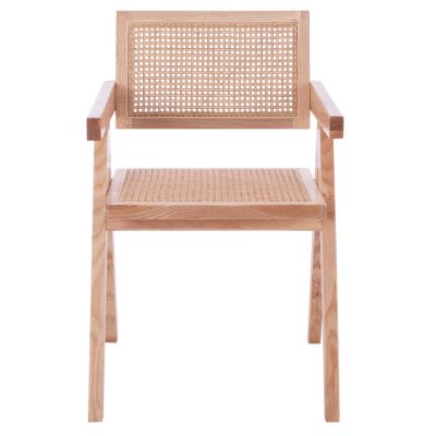 WOODEN CHAIR BLAIRE WITH ARMS HM8916.01 52x50x80Y cm.