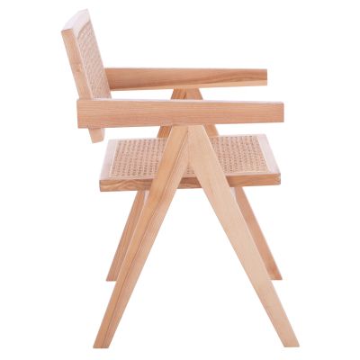 WOODEN CHAIR BLAIRE WITH ARMS HM8916.01 52x50x80Y cm.