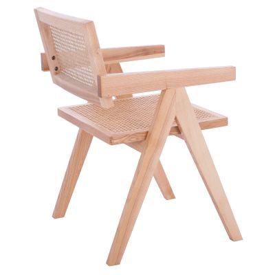 WOODEN CHAIR BLAIRE WITH ARMS HM8916.01 52x50x80Y cm.