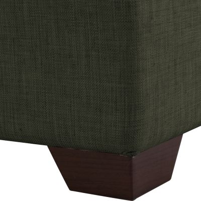 HM3244.05, corner sofa-bed, dark olive, reversible, 200x133x77cm