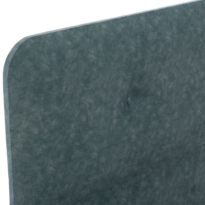 HM648.27 bed, light green nubuck-type fabric, 120x200