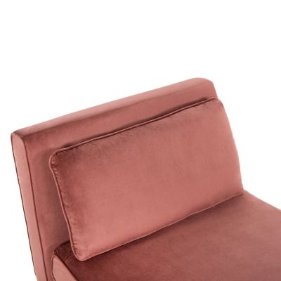 ARMCHAIR-BED BRAXTON HM8425.22 DUSTY PINK VELVET 78x88x78Hcm.