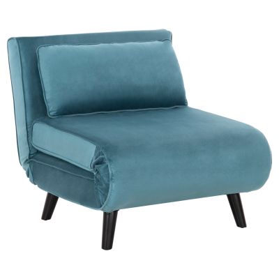 ARMCHAIR-BED BRAXTON HM8425.25 MINT-COLORED VELVET 78x88x78Hcm.