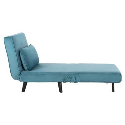 ARMCHAIR-BED BRAXTON HM8425.25 MINT-COLORED VELVET 78x88x78Hcm.