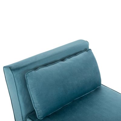 ARMCHAIR-BED BRAXTON HM8425.25 MINT-COLORED VELVET 78x88x78Hcm.