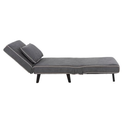 ARMCHAIR-BED BRAXTON HM8425.10 DARK GREY FABRIC 78x88x78Hcm.