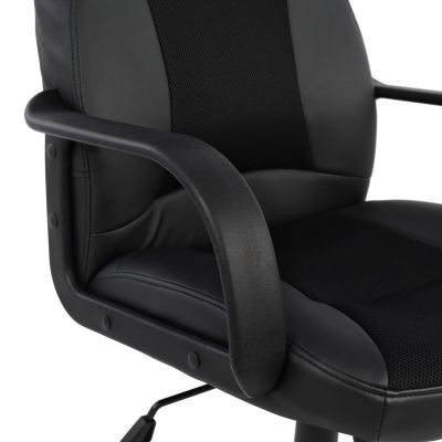 Office chair gaming HM1001.01 with black PU 59x60x115 cm