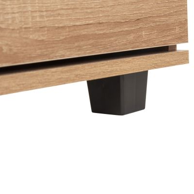 CHEST OF DRAWERS THORGAN HM9880.01 MELAMINE IN SONAMA-4 DRAWERS 80Χ40Χ83Hcm.