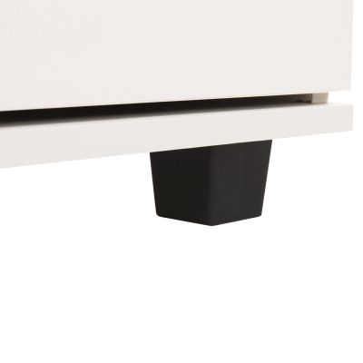 CHEST OF DRAWERS THORGAN HM9880.03 MELAMINE IN WHITE-4 DRAWERS 80Χ40Χ83Hcm.