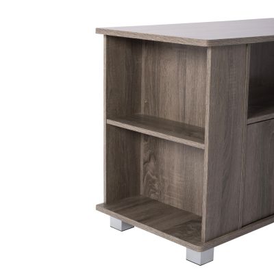 TV Stand in walnut color 80x40x57.5 HM2404.01