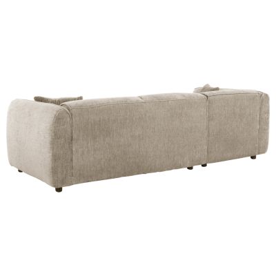 CORNER SOFA (LEFT) TREAT HM3277.01L BEIGE FABRIC 270x163x74Hcm.