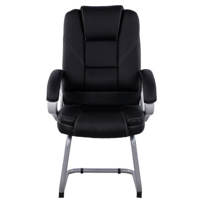 Visitor's chair with Black PU HM1144.01 63x67x112 cm