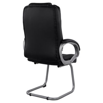 Visitor's chair with Black PU HM1144.01 63x67x112 cm