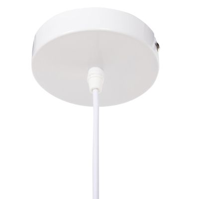 CEILING PENDANT LAMP HM4349 SEAGRASS IN WHITEWASH COLOR Φ50x25-135Hcm.