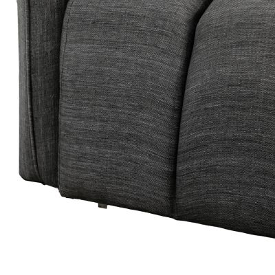 CORNER SOFA-BED PROTON HM3272.03 ANTHRACITE FABRIC 225x94x70Hcm.