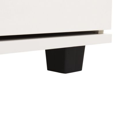 CHEST OF DRAWERS THORGAN HM9881.03 MELAMINE IN WHITE-5 DRAWERS 80Χ40Χ100Hcm.