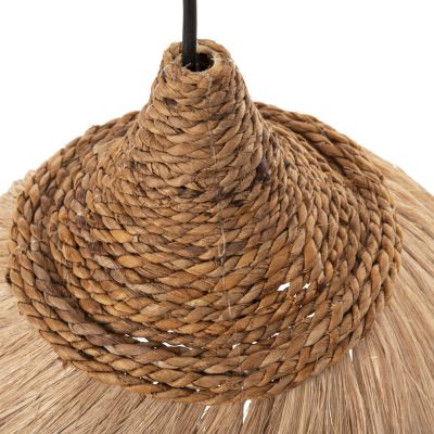 ВИСУЛКА ЗА ТАВАН MENDONG GRASS FIBERS В ЕСТЕСТВЕН ЦВЯТ Φ38x34-120Hcm.HM7776