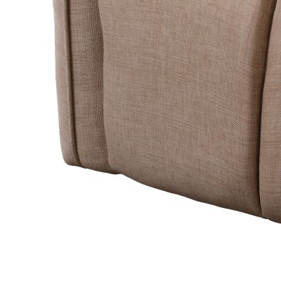 CORNER SOFA-BED PROTON HM3272.04 BEIGE FABRIC 225x94x70Hcm.