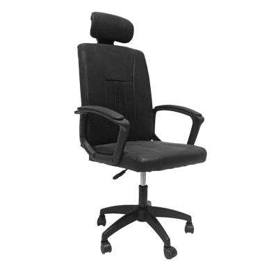 OFFICE CHAIR NIMBLE HM1199.01 BLACK PVC-BLACK NYLON FRAME AND BASE 51x61x130Hcm.