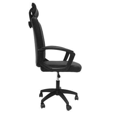 OFFICE CHAIR NIMBLE HM1199.01 BLACK PVC-BLACK NYLON FRAME AND BASE 51x61x130Hcm.