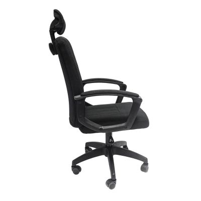 OFFICE CHAIR NIMBLE HM1199.11 BLACK FABRIC-BLACK NYLON FRAME AND BASE 51x61x130Hcm.