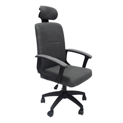 OFFICE CHAIR NIMBLE HM1199.12 GREY FABRIC-BLACK NYLON FRAME AND BASE 51x61x130Hcm.