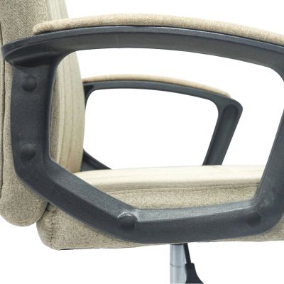 OFFICE CHAIR NIMBLE HM1199.13 KHAKI FABRIC-BLACK NYLON FRAME AND BASE 51x61x130Hcm.