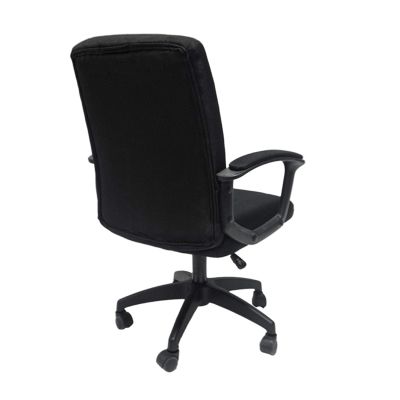 OFFICE CHAIR NIM HM1200.11 BLACK FABRIC-BLACK NYLON FRAME AND BASE 51x61x125Hcm.