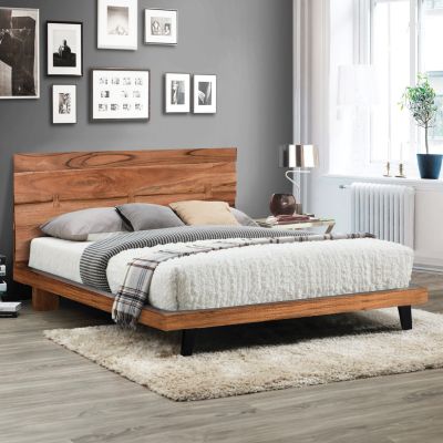 Bed Fansi from solid acacia wood HM8472.11  160x200