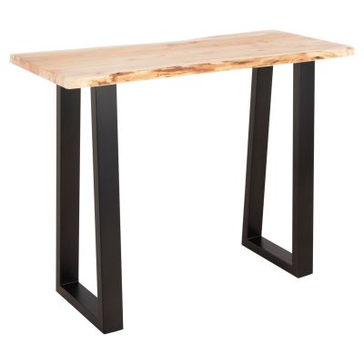 BAR-STAND MONTANA HM8463.21 3.5cm.TOP THICKNESS-SOLID ACACIA WOOD IN NATURAL COLOR 120x52x94Hcm.