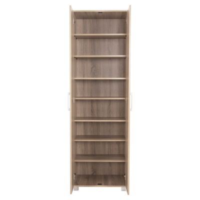 SHOE CABINET CLUSE HM2403.20 MELAMINE IN SONAMA OAK COLOR 60Χ37Χ186,5Hcm.