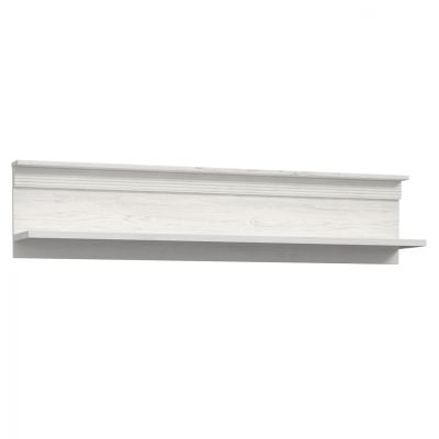 WALL SHELF LANCE HM8852 WHITE ANTIQUE 141.7x21.9x31.1 cm.