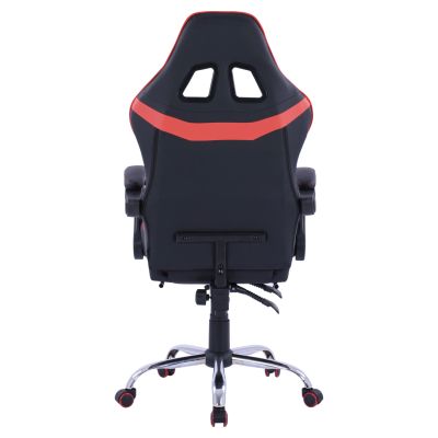 Gaming Armchair with reclining back and footstep HM1157.01 Black -Red