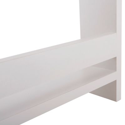 WALL SHELVES SANI HM18223.01 MELAMINE IN WHITE 60x10x90Hcm. (3 SHELVES)