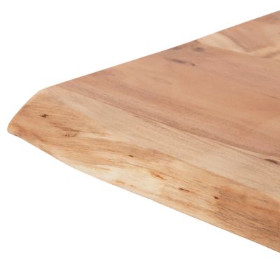 DINING TABLE ΜΟΝΤΑΝΑ ΗΜ9620.21 SOLID ACACIA WOOD 240x101x78Hcm. 3.5cm TABLETOP THICKNESS