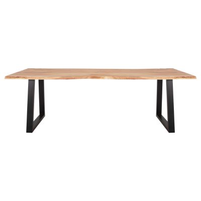 DINING TABLE MONTANA HM8337.21 SOLID ACACIA WOOD 4cm.THICK TOP 200x93x74Hcm.