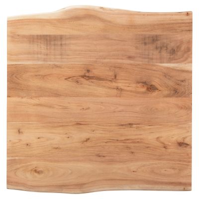 TABLETOP SQUARE HM8464.21 SOLID ACACIA WOOD 80x80x3.5(thickness)cm.