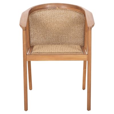 DINING CHAIR RENLY HM18239 TEAK WOOD IN NATURAL-VIRO ROPE 60x59x82Hcm