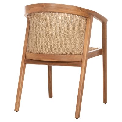 DINING CHAIR RENLY HM18239 TEAK WOOD IN NATURAL-VIRO ROPE 60x59x82Hcm