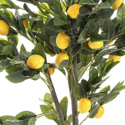 DECORATIVE SYNTHETIC PLANT HM4020 LEMON TREE IN POT Φ15x12-170Hcm.