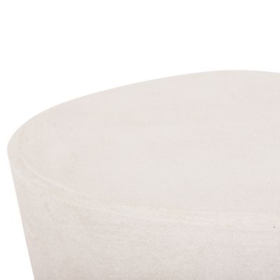 COFFEE TABLE SERIES SANTORINI HM18053 MDF IN OFF-WHITE COLOR 54x61x40.5Hcm.