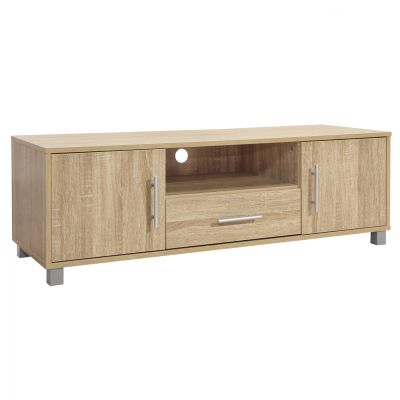 TV FURNITURE MACIE HM2203.02 MELAMINE IN SONAMA 120x40x39Hcm.