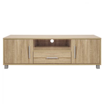 TV FURNITURE MACIE HM2203.02 MELAMINE IN SONAMA 120x40x39Hcm.