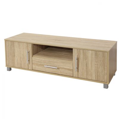 TV FURNITURE MACIE HM2203.02 MELAMINE IN SONAMA 120x40x39Hcm.