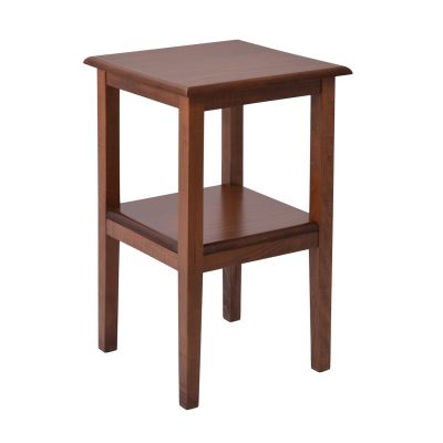 Side table 40x40 walnut color HM8251