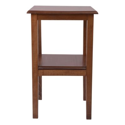 Side table 40x40 walnut color HM8251