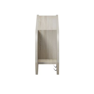 ENTRYWAY HANGER WITH CABINET SHELF STOR HM18078.01 MELAMINE IN SONAMA 84x12x28.6Hcm.